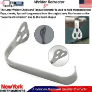 Weider Cheek and Tongue Retractor hold mucoperiosteal flaps lips tongue away