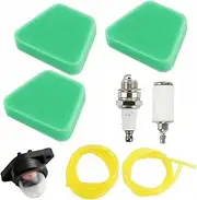 XXUMKL Fit For 1950 2050 2075 210 2150 2175 2250 230 2450 ChainSaws Fuel Line Primer Bulb Air Filter Fuel Filter