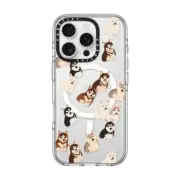 iPhone 16 Pro Clear Case MagSafe Compatible Husky Jumble