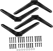 Milisten 2sets Tv Stand Mounts for Flat Screen Tvs Quick Assembly with Screws Sleek Design for Bedroom and Living Compatible with Monitors
