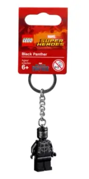 LEGO Marvel Super Heroes 853771 Black Panther Keychain NEW Sealed RETIRED