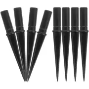 10 Pcs Ground Luminous Lamp Spikes for Solar Lights Plastic Stake