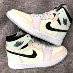 AIR JORDAN 1 AJ1 粉綠紫 復活節 糖果拼接 女款 休閒鞋 CT0979-101