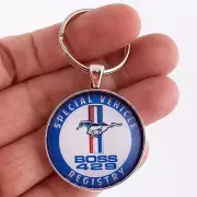 Vintage BOSS 429 Special Registry Emblem 1.2 Diameter Keychain