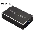 USB3.0免驅HDMI高清頻道採集卡鬥魚OBS手機遊戲會議直播採集盒-N