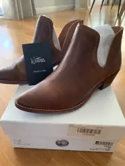 Wittner Tan Leather Ankle Boots - Brand New!!! RRP $229.95