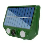 Solar Power Animal Ultrasonic Repellent Mice Gopher Mole Pest Snake Repeller LED