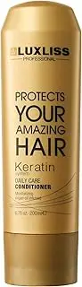 Luxliss Keratin Daily Care Conditioner 200 Millilitre Gold Edition - All, Unscented