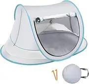 Moreeulsi Baby Canopy for Beach | Beach Shade for Baby,Outdoor Sunshade Lightweight Sand-Proof Canopy for Picnic Play Park Travel Backyard Rest Camping Vacation Lake Fishing