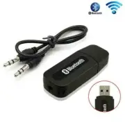 Audio Receiver Transmitter Jack Auto Bluetooth Aux Kit F9W1 AU Adapter P4G7