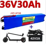 36V 10S3P 30Ah Rechargeable Battery Pack 36V 30000mAh Electric Kick Scooter New