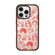iPhone 16 Pro Impact Case MagSafe Compatible RED PORTRAITS