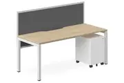 DD Plaza Tek Workstation For 1 Person with 700h Screen
