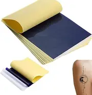 Tattoo Transfer Paper, Granmagazz 30PCS Tattοο Thermal Stencil Paper, Professional tattoo stencil transfer paper, 4 Layers Premium DIY Tattοο Tracing Paper Transfer Kit Supplies (A4 Size)