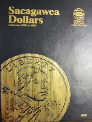 8060 Whitman FOLDER FOR Sacagawea Dollars 1999-2005