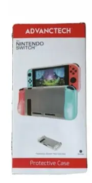 NINTENDO SWITCH Protective Case, Smoke - Advanctech, New In Bx