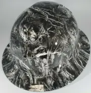New Full Brim Hard Hat Custom Hydro Dipped ZOMBIE GRAVE CREEPER. Free Shipping