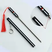 Naruto Sasuke Kusanagi Sword Keychain Mini Katana Keyring Fidget Toy 22cm