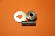 TRIUMPH PRE UNIT DYNAMO MODELS DRIVE SIDE NUT STUD TAB 1953-59 70-3120 UK MADE
