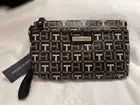 Tommy Hilfiger Wristlet Bag Purse Brown new with tags.