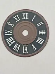 Cuckoo Clock Plastic Dial 2-7/16” Dia Roman Numerals (CM60-0352)