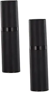 30ml Black Fine Mist Perfume Spray Bottles Leakproof Mini Travel Size Spray Bottles Atomizer for Makeup Refillable Liquids Container
