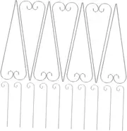 Shepherd Hooks for Garden Plant Sign Stake Multi-Purpose Label Holder for Outdoor Flower Picks