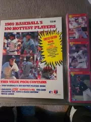1989 Scores Baseball's 100 Hottest Hitters Value Packs in Original Case