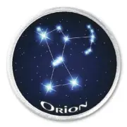 Orion - 3" Sew / Iron On Patch Constellation Star Stars Stargazing
