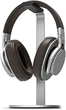 Headphone Holder Universal Headphone Stand Gaming Headset Holder and Earphone Stand Featuring a Sturdy Aluminum Alloy Body, Rubber Feet and Solid Base Headset Stand (Color : Silver)