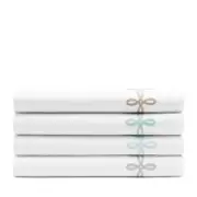 Matouk Gordian Knot Percale Flat Sheet, Full/Queen