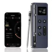 Wireless Meat Thermometer 800FT Bluetooth BBQ Grill Smoker Oven Air Fryer Probe