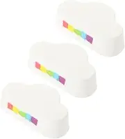 Outanaya Skin Care Aroma Bath 3 Pack Rainbow Clouds Relaxing Bath Balls for Home Spa for Her
