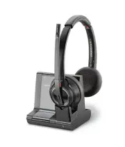 Plantronics - Savi 8220 Office Wireless DECT Headset () - Dual Ear (Stereo) -...