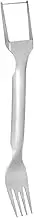 Fruit Cutter and Fork | Stainless Steel Watermelon Slicer Fork Tool - Double-Head Quick-Cut Kitchen Fruits Gadget for Teens Students Elderly Adults Salad Prep