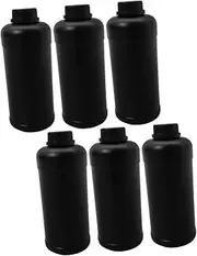 NOLITOY 1set 1set Plastic Bottle Sample Bottles Lab Reagent Bottles Containers for Liquids Plastic Liquid Containers Chemical Reagent Bottles Light-Proof Packaging Bottle Empty Bottles 6pcs