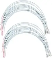 HOMSFOU 50 Pairs Underwire for Women Practical Replacement Wire for Bras Corsets Bustiers Durable Resistant Support for Comfort and Fit