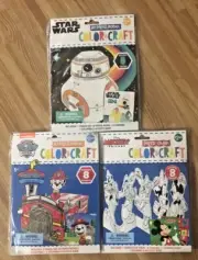 Star Wars, Disney Mickey & Friends, Paw Patrol Color and Craft