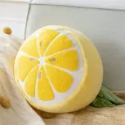 Fruit Shaped Pillows Series Lemon Shaped Throw Pillow, Fun Home Decor of Fruit T
