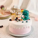 【PATIO 帕堤歐】度假小恐龍 生日蛋糕 恐龍蛋糕 卡通造型蛋糕 周歲蛋糕 寶寶蛋糕 恐龍 草莓蛋糕 粉紅 可愛