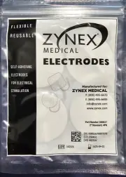 Zynex Medical Tens Unit Electrodes pads, 2" Round Pads, 32 pads (8 Packs of 4)