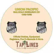 UNION PACIFIC OFFICIAL GUIDES, EQUIPMENT REGISTERS & POORS SCANNED TO CD