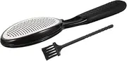 Healeved 1 Set Foot File with Cleaning Brush Durable Foot Scraper for Dead Skin Removal Handheld Callus Remover Tool Design for Comfortable Use