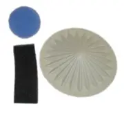 VAX Wet & Dry Vacuum Filter Kit - 2 Cone Filters + 2 Bondini + 2 Exhaust Filters