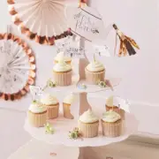 Let's Partea Floral Teapot Cake Stand with Tassel