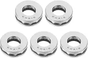 5 PCS 51203 Thrust Ball Bearings, Bearing Steel Convex Track Thrust Bearing, Miniature Plane Axial Ball Bearings for Machinery Manufacturing