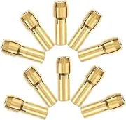 LALAFINA 10pcs Die Collet 2mm Quick Release Chuck for Electric Grinder Grinding Machine Clamping Collet Replacement Tool Holder for Cordless Rotary Tool
