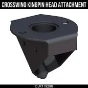 CURT Replacement CrossWing 5th Wheel Kingpin Head Attachment 19295