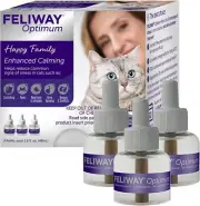 NEW Optimum Enhanced Calming Pheromone 30-Day Refill – 3 Pack - AU Free Ship