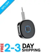 Compact Bluetooth Aux Adapter – Wireless Receiver for Hands-Free Calls & Music
